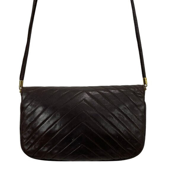 Siso Italy Brown Leather Handbag with Tassel Very soft leather - Picture 7 of 11